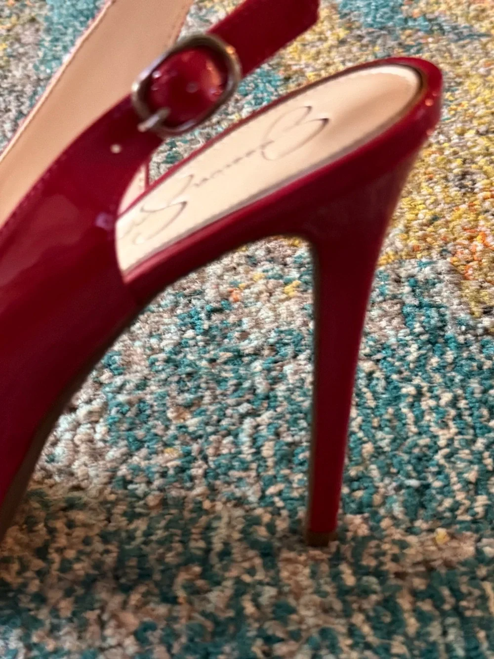 Jessica Simpson Platform Slingback Heels